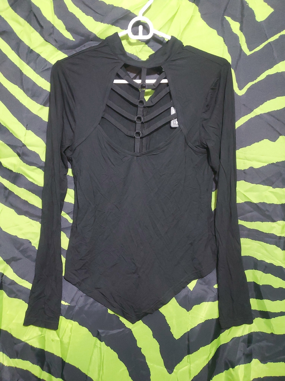 Black Long-Sleeve Top - Women